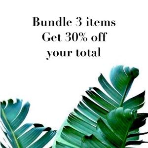 🌿 30% off 3 items 🌿